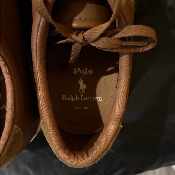 Polo Ralph Lauren Perforated Leather
Longwood Sneakers Men's Size 11.5 - Picture 2 of 8